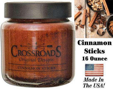 ^^Cinnamon Sticks Jar Candle, 16oz - The Fox Decor